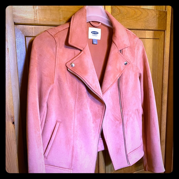 old navy pink jacket